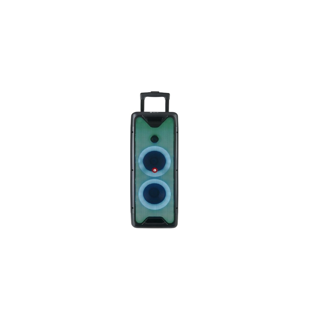 Boxa portabila 200 w, conectivitate bluetooth, usb, aux, microfon cu fir